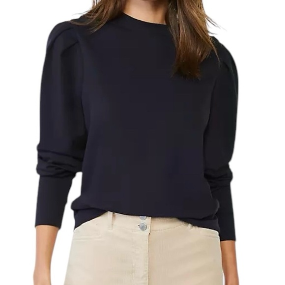 Ann Taylor Puff Sleeve Sweatshirt Size Small - Picture 13 of 13